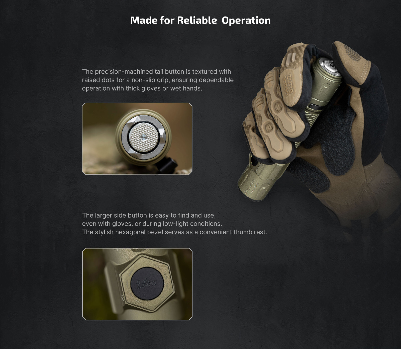 Olight Warrior Ultra Navy Blue Flashlight & Oclip Pro White Clip-On Light