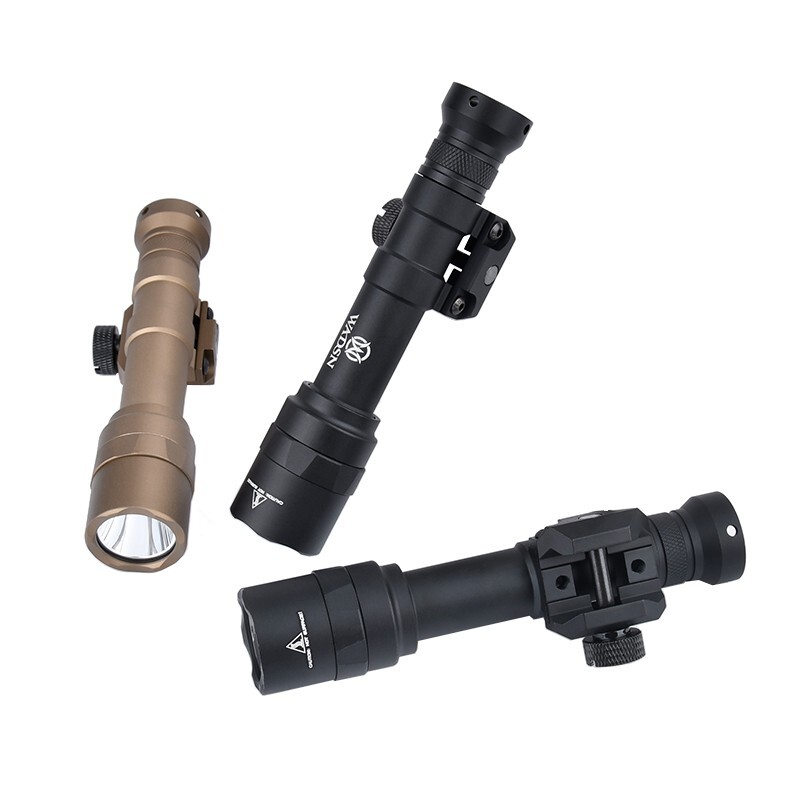WADSN M600U Hunting Flashlight 600LM Metal LED Tactical Weapon Light SF Scout