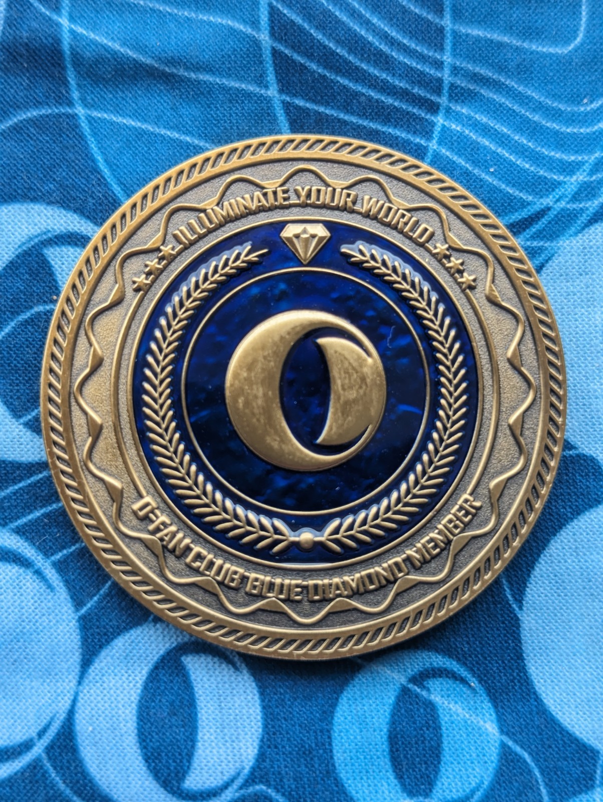 Olight Blue Diamond Coin