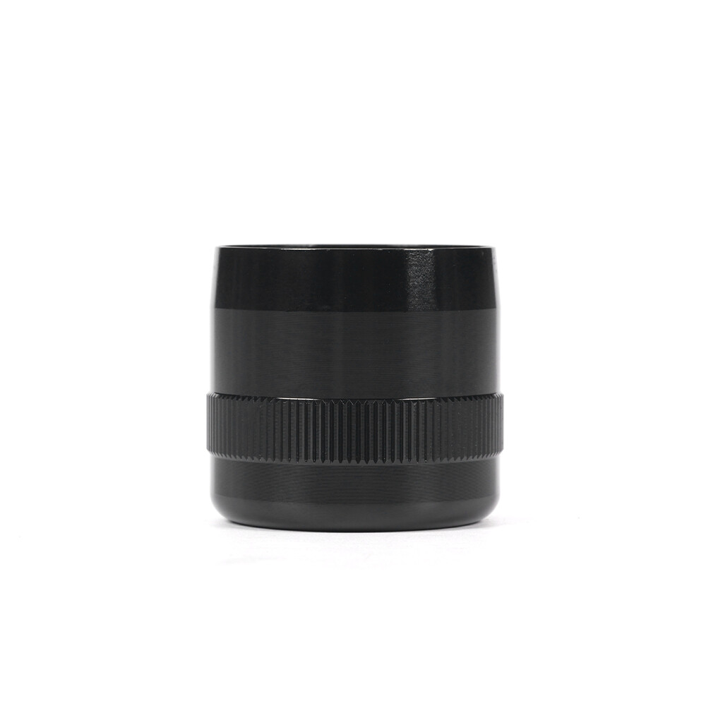 1/2-28 Aluminum End Caps Black High Quality 6061 Aluminum C Cell Cap Set