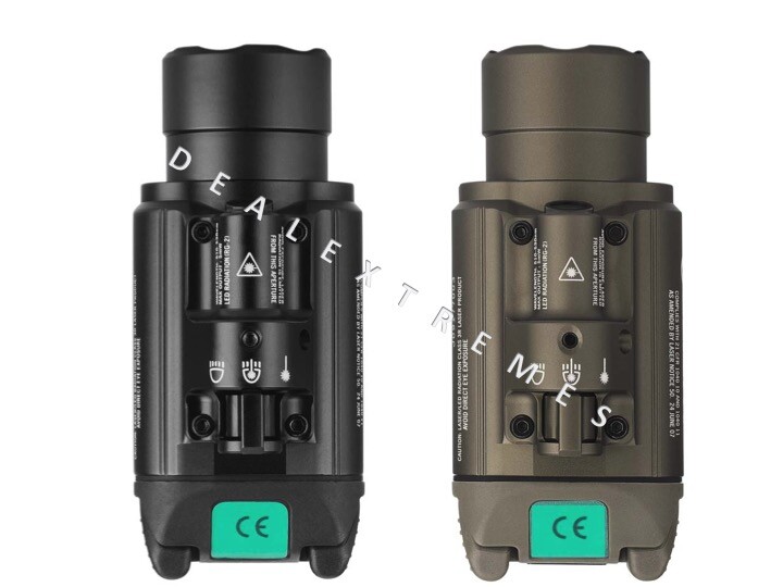 Olight Baldr Pro 1350 Lumen Pistol Flashlight /w Green Laser BLACK & Desert TAN