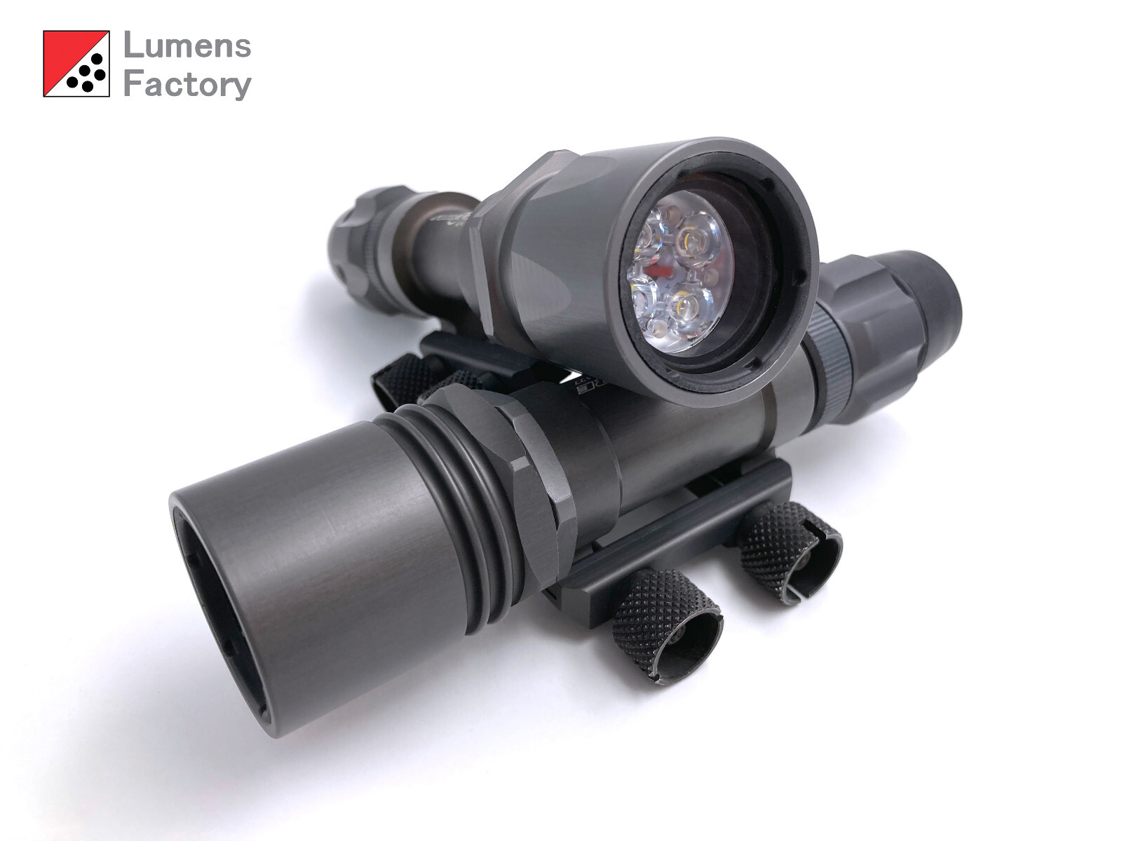 2.7-4.5V P60 QUAD LED Drop-in for Surefire G2 3P 6P C2 M2 660 M951. 4000K, R9080