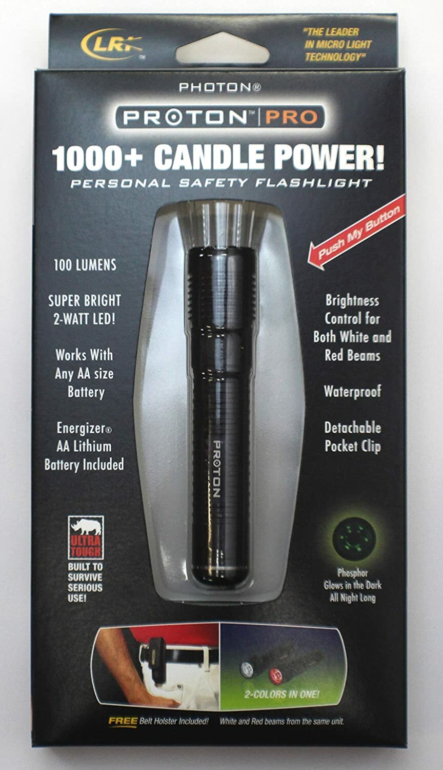 Photon Proton Pro Super-Bright LED & Red Secondary LED 24k-Gold Plated Contacts