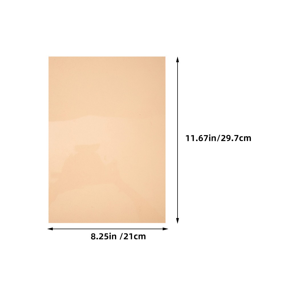 5 Sheets Diffuser Film Colored for Lights LED Transparent Screen