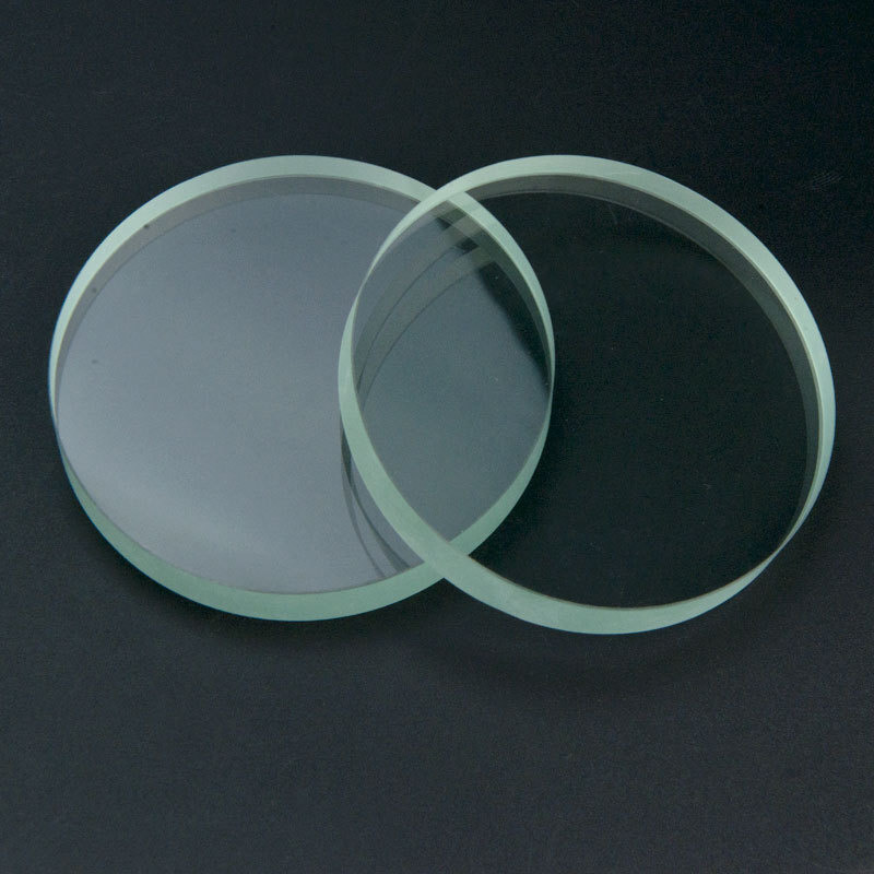 2PCS 55-120mm Large Flat Armoured Tempering glass Toughened Tempered Glass Lenes