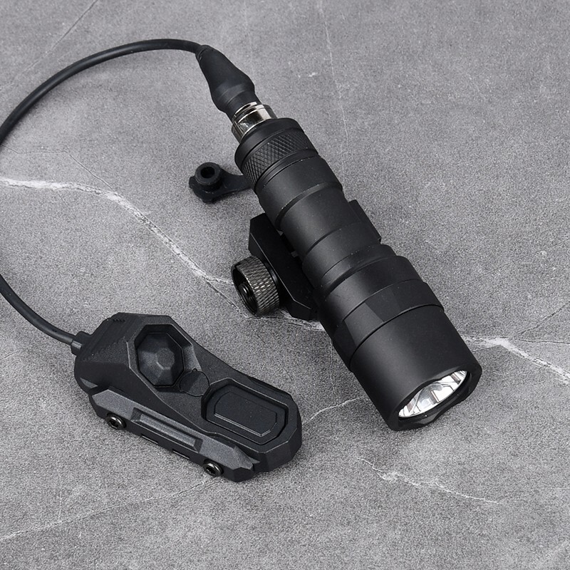 M300A M600C Scout Flashlight LED+Axon Switch Tactical Hunting Outdoor Lamp