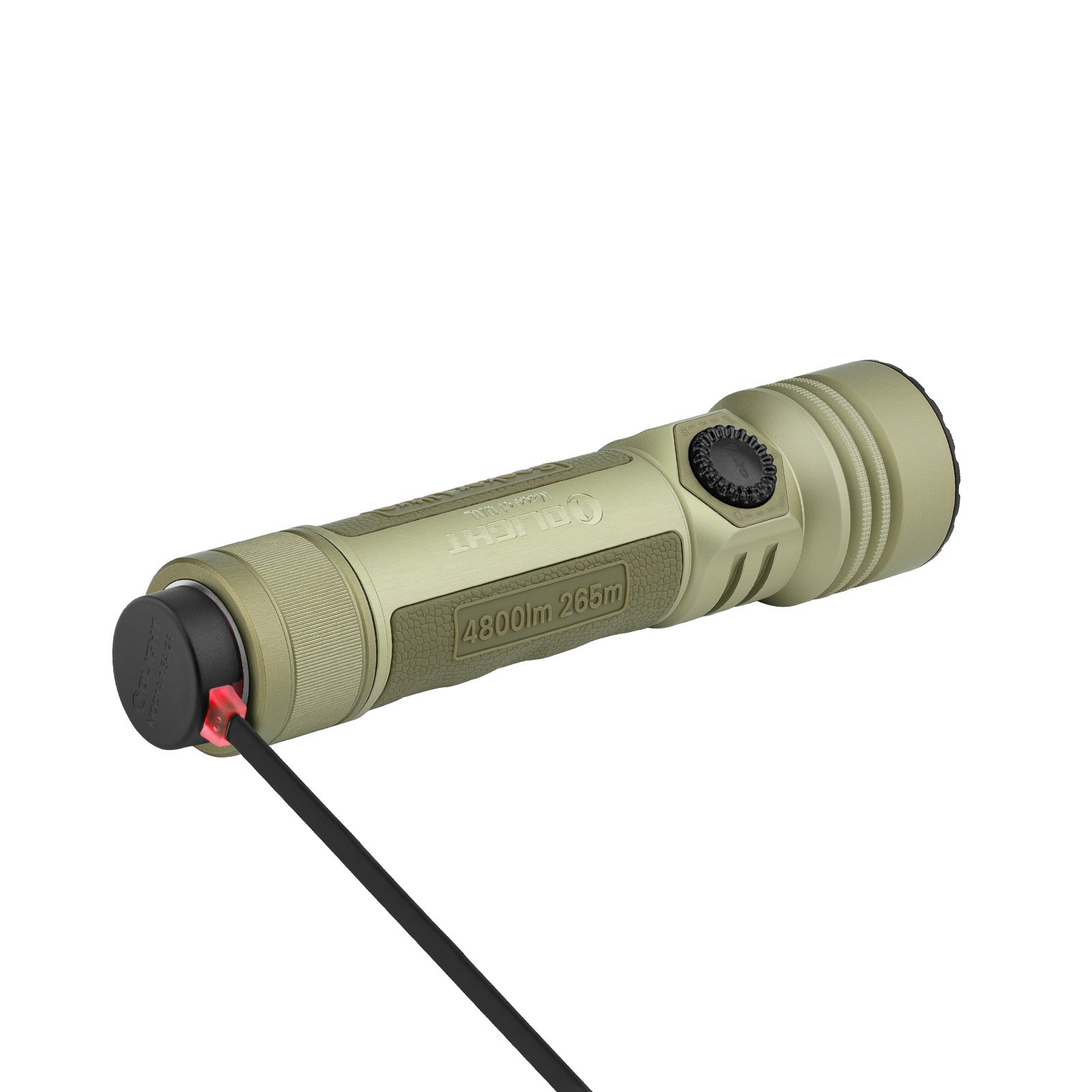Olight Seeker Ultra High Power Flashlight Olive Green, 4800 Lumens, MCC3/USB-C