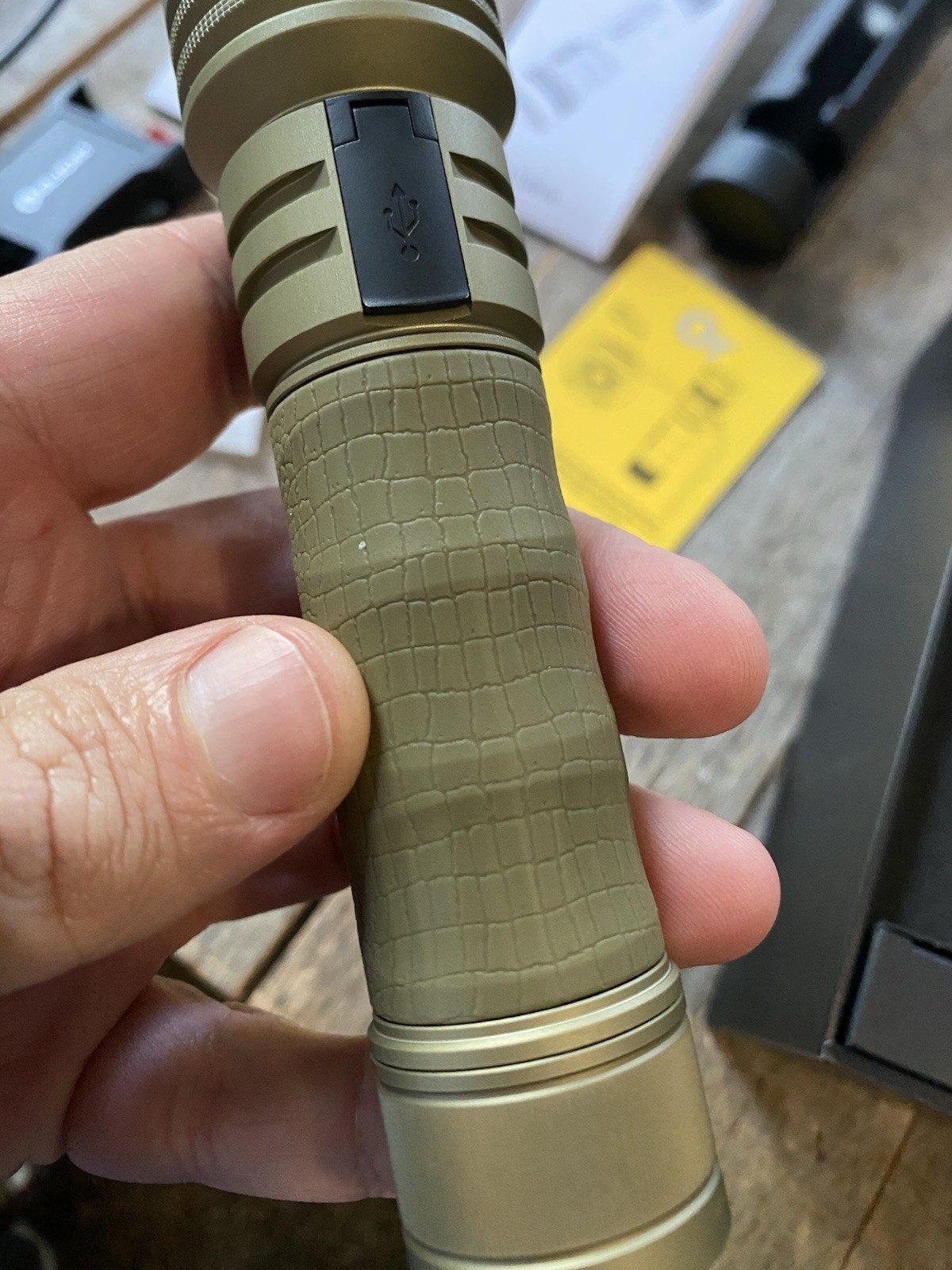 Olight Seeker Ultra Flashlight 4800 Lumens Olive Green