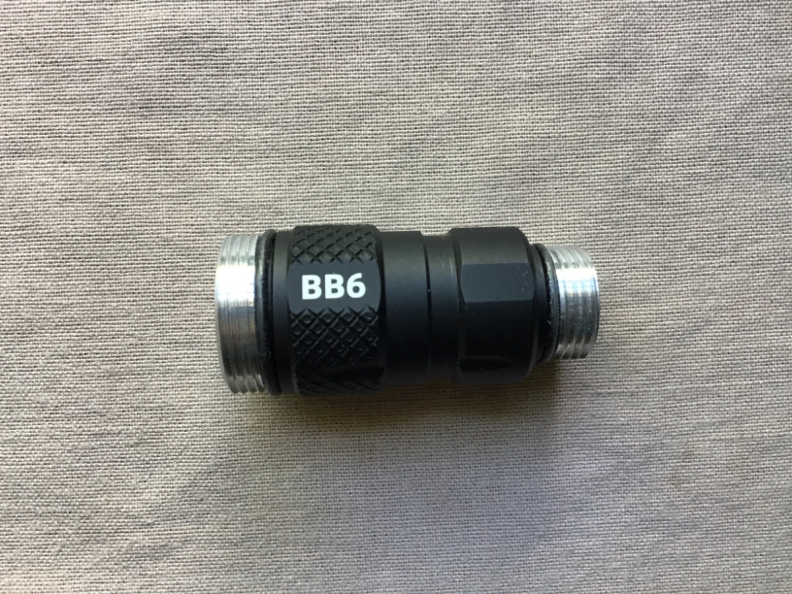 WELTOOL BB6 FLASHLIGHT BODY. TAKES 18350 BATTERY.