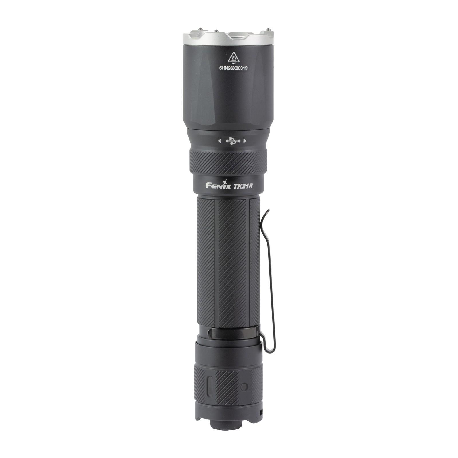 Fenix TK21R 3600 Lumen Rechargeable Flashlight USB-C 18650 Black IP68