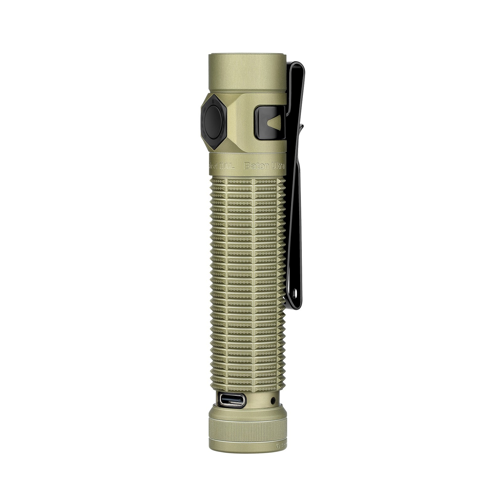 Olight Baton Ultra Olive Green Dual Switch Compact EDC Flashlight, OAL, 1800 Lum
