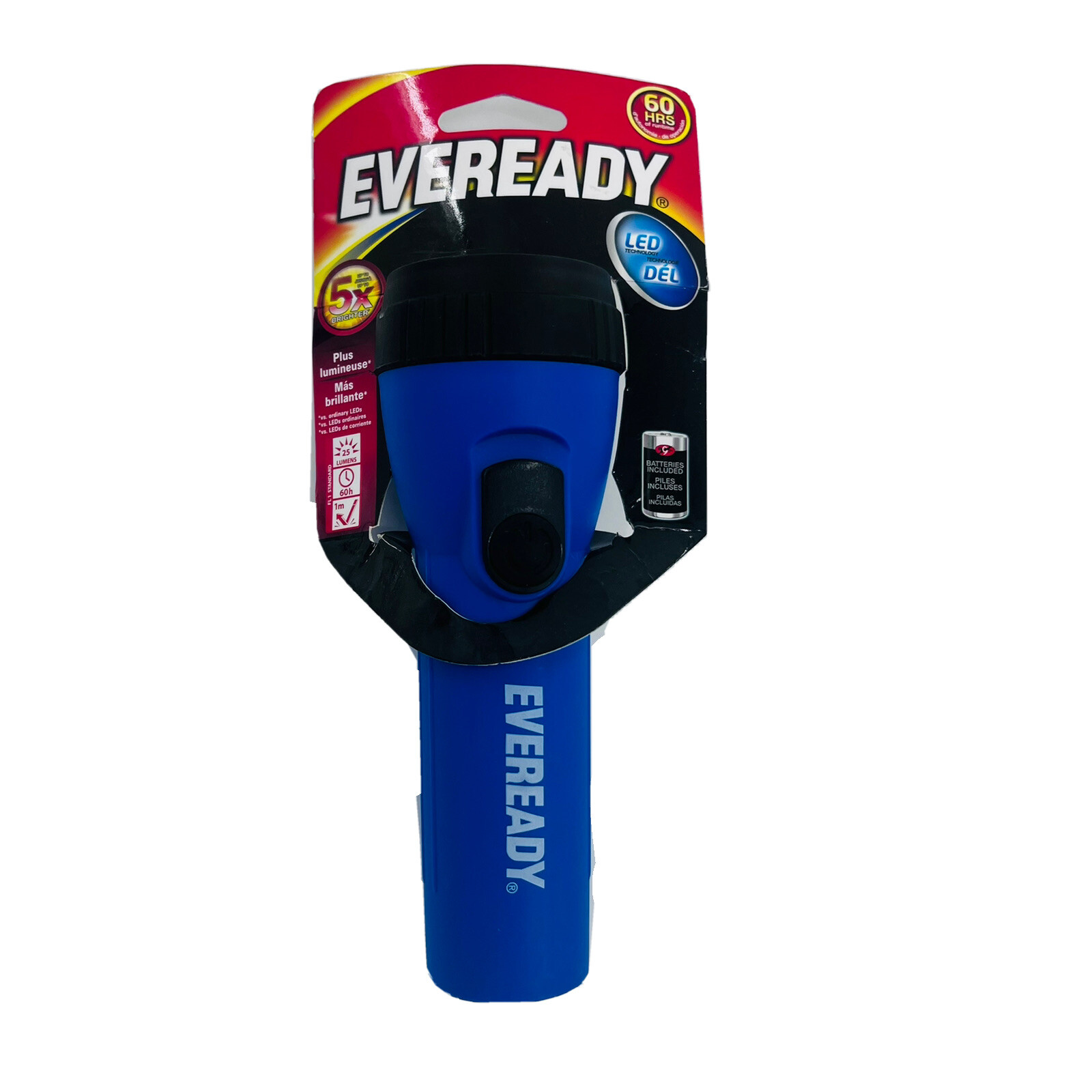 2 PK LED Flashlight Bright Long-lasting Durable Camping Emergency Kids EVEREADY®