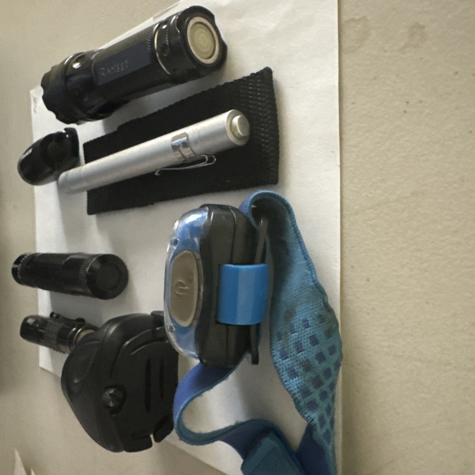Flashlights Lot Of Seven Various Sizes All Working