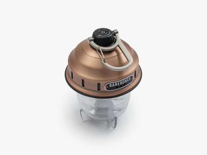 Barebones Living Beacon Hanging Lanter Rechargeable Steel/Copper Construction