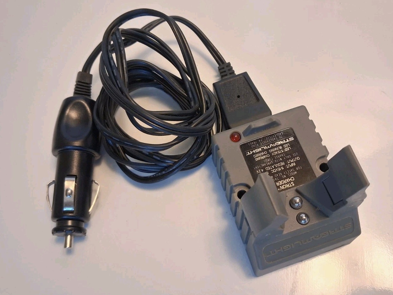 Streamlight Stinger Smart Charger Base (75105) + DC Adapter Power Cord Combo