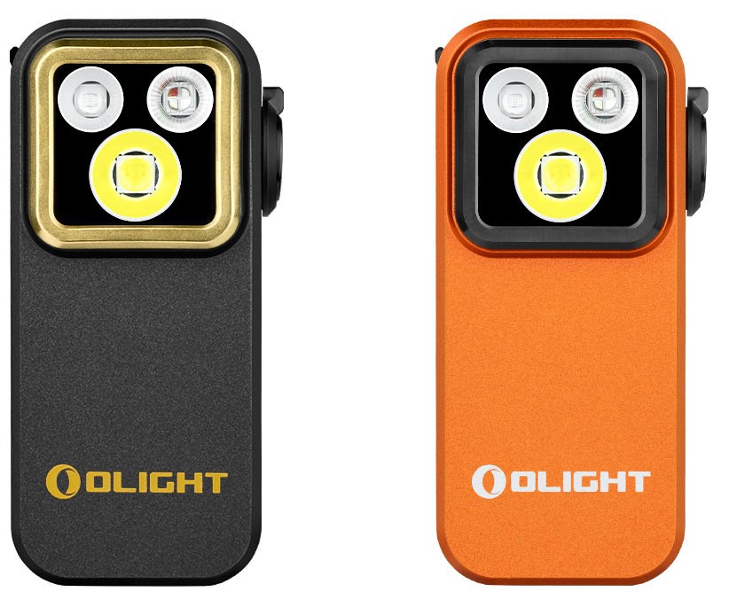 Olight Oclip Pro S Multifunctional EDC Clip Light, 600 Lumens White, UV, RGB