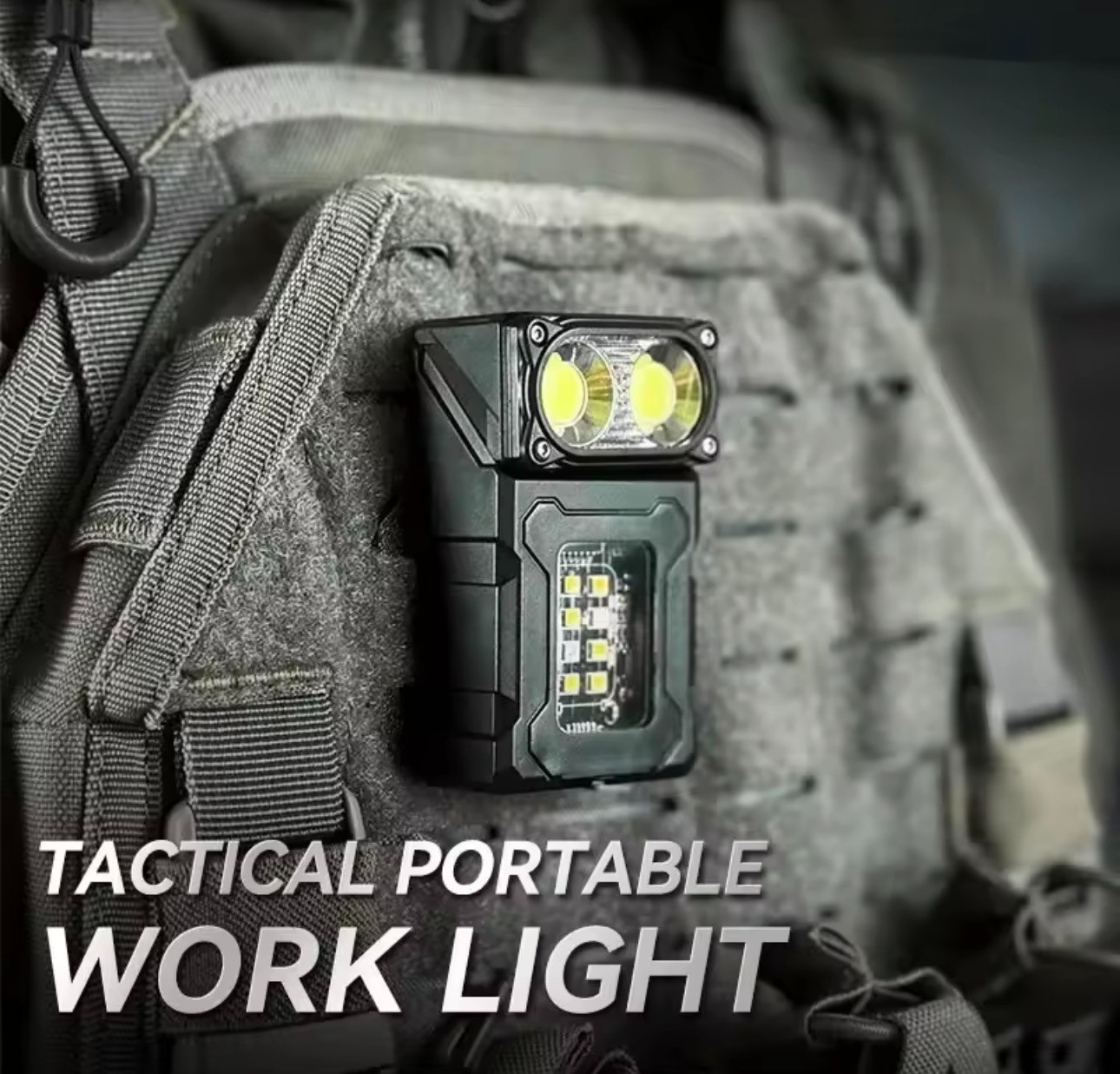1200 Lumens Super Bright LED Tactical Flashlight Rechargeable LED Work Light