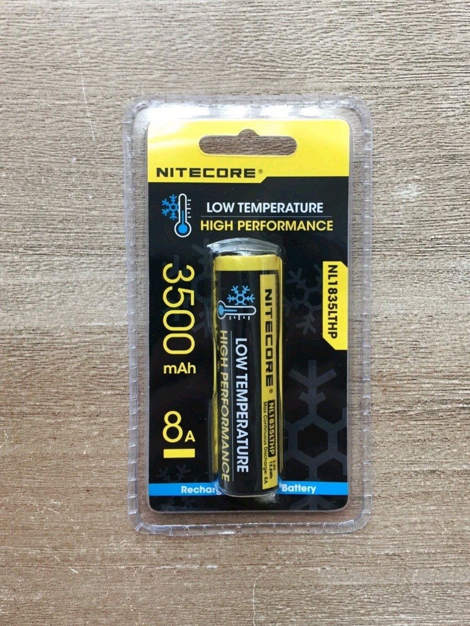 Nitecore Low Temperature 18650 NL1835LTHP 3500mAh 8A High Performance Battery
