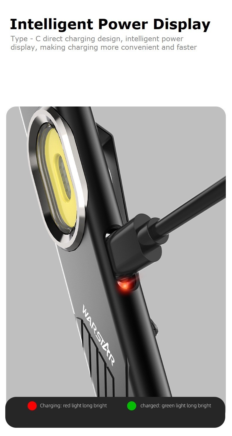 T7 Rechargeable Flashlight , Ultra-Bright, Long-Range, Compact & Portable