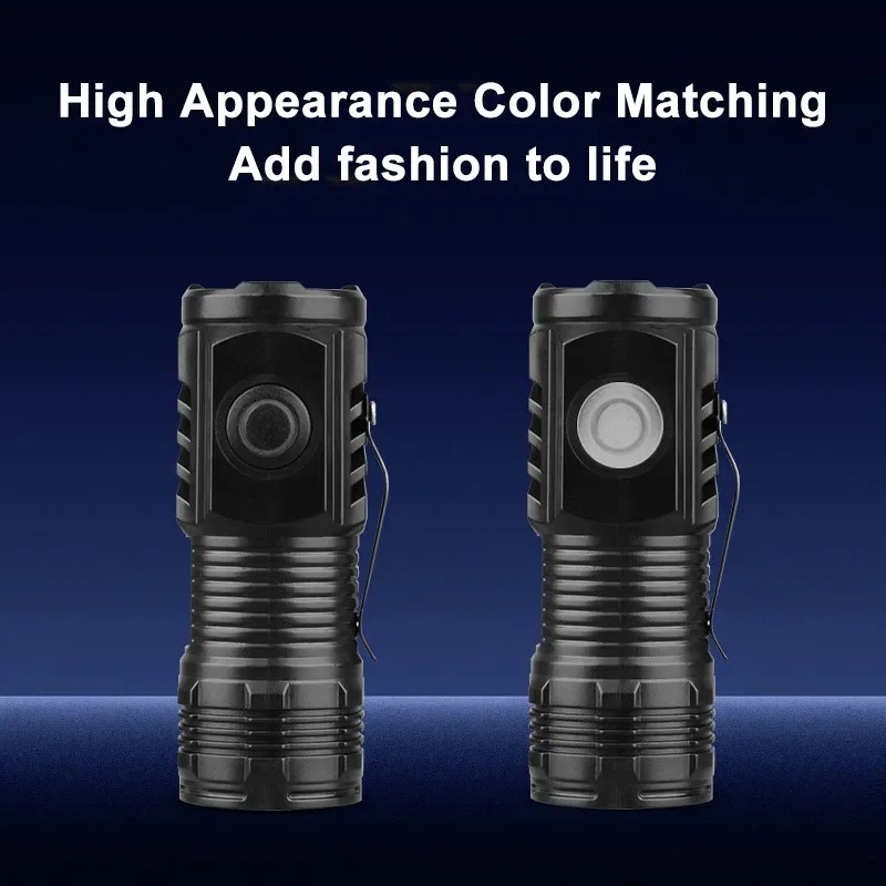 1200000LM USB Rechargeable LED Flashlight Super Bright Torch Tactical Lamp
