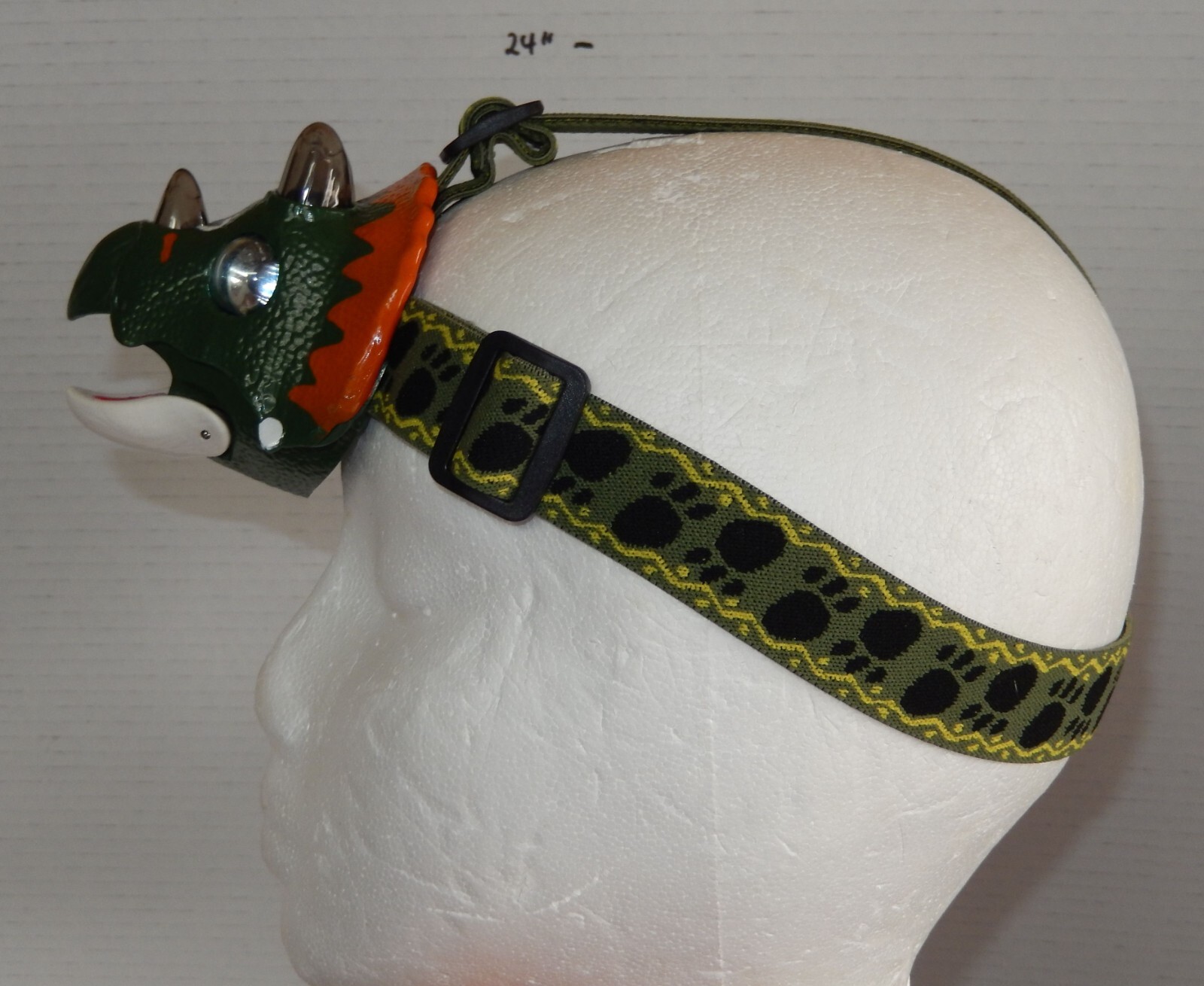LED Headlamp Flashlight Triceratops Dinosaur Headlight for Kids