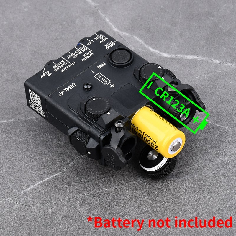 WADSN DBAL A2 RED/GREEN/BLUE IR Laser White LED Strobe Light DBAL-A2 Nylon