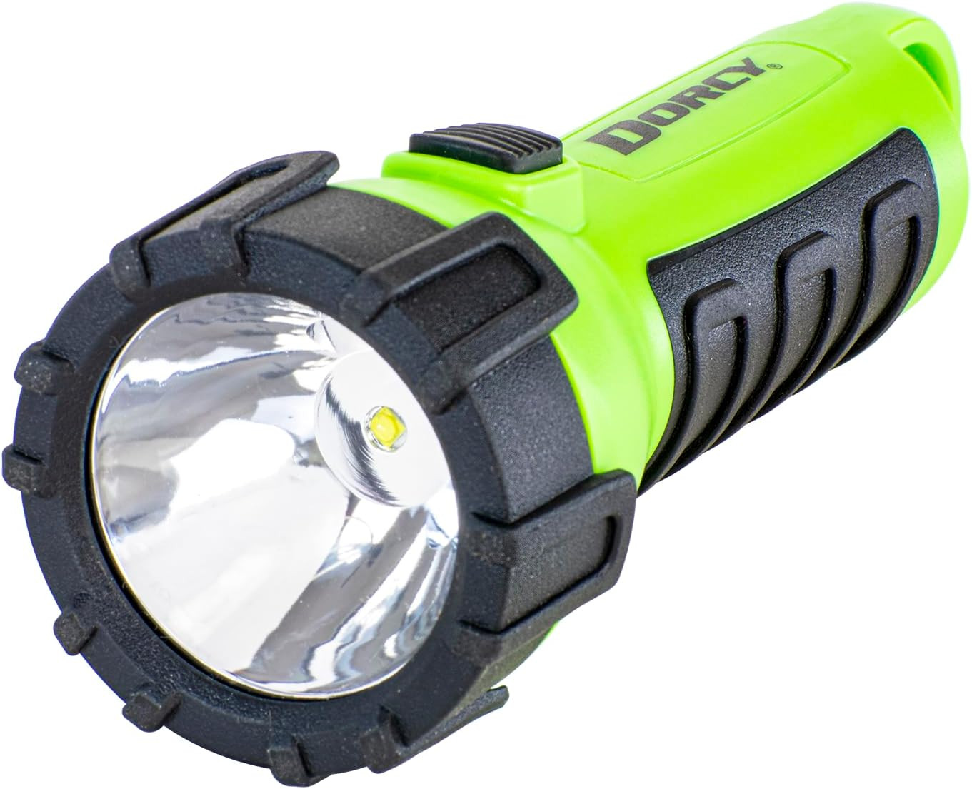 Dorcy 150 Lumen Floating Water Resistant LED Flashlight with Carabineer Clip, Ne