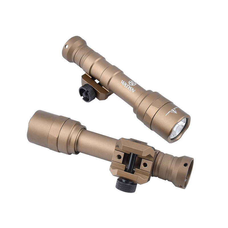 WADSN M600U Hunting Flashlight 600LM Metal LED Tactical Weapon Light SF Scout