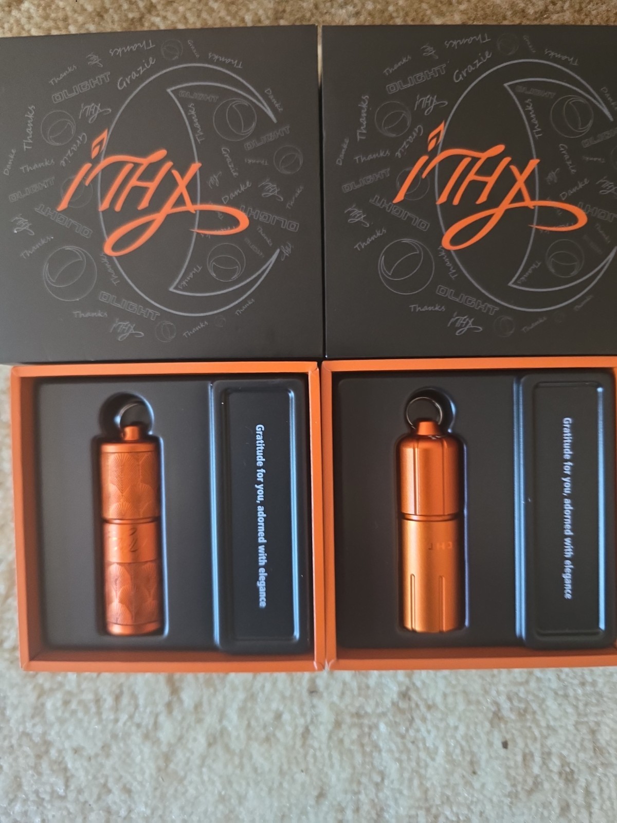 Assortment of 5 New Olight Flash Lights. See Description