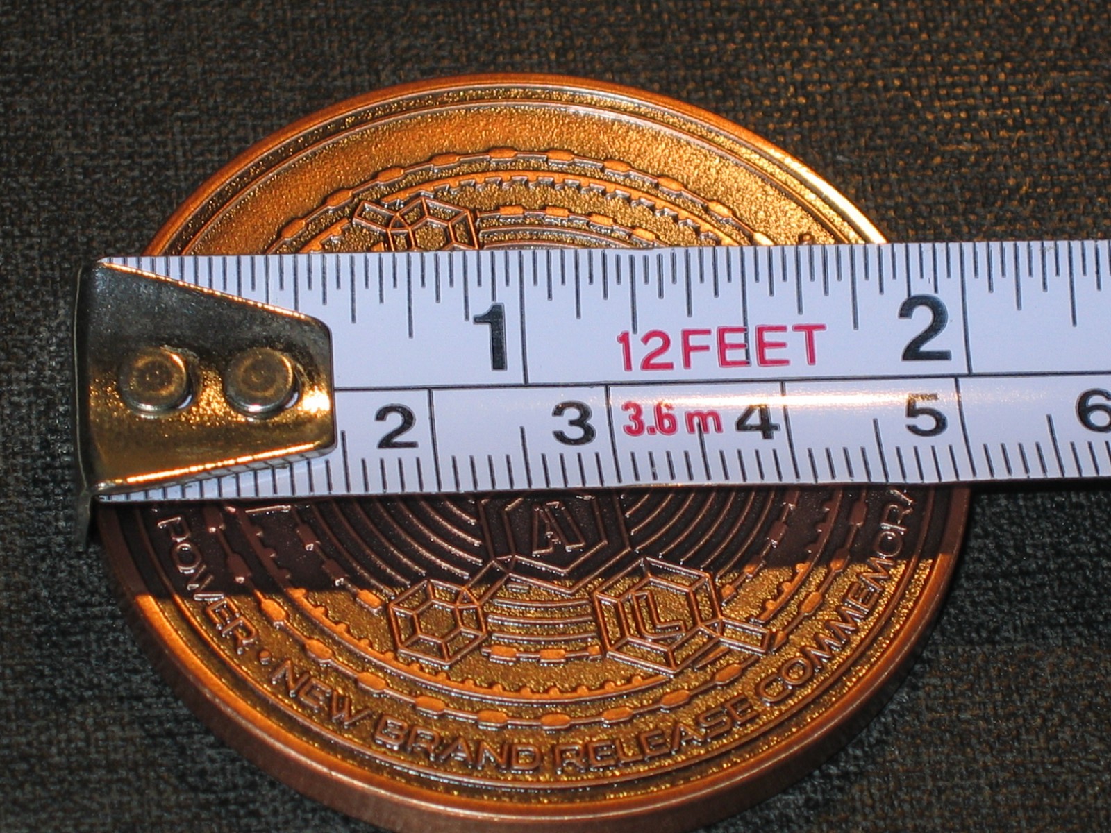 Osight Olight S Coin Copper Colours Special New Brand Collector Coin NEW & Original Packaging