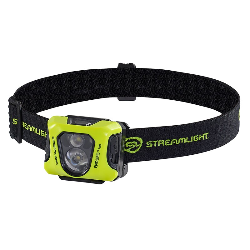 Streamlight Enduro® Pro Rechargeable USB LED Headlamp Flashlight Yellow 61435