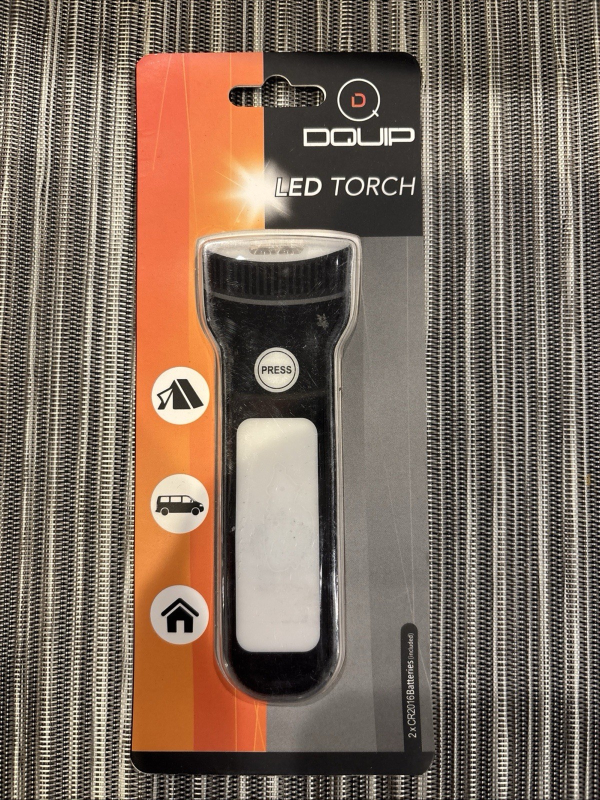 Description: DQUIP Torch Led Magnetic Assorted 12x4cm