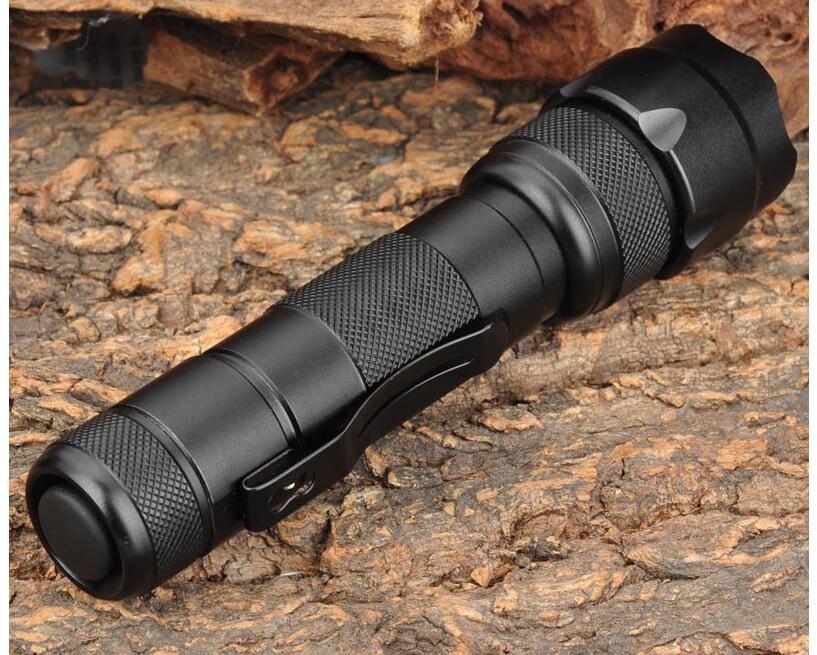 10PCS Single Mode WF-502B 10W 6500K LED Portable Flashlight Ultra Fire Torch
