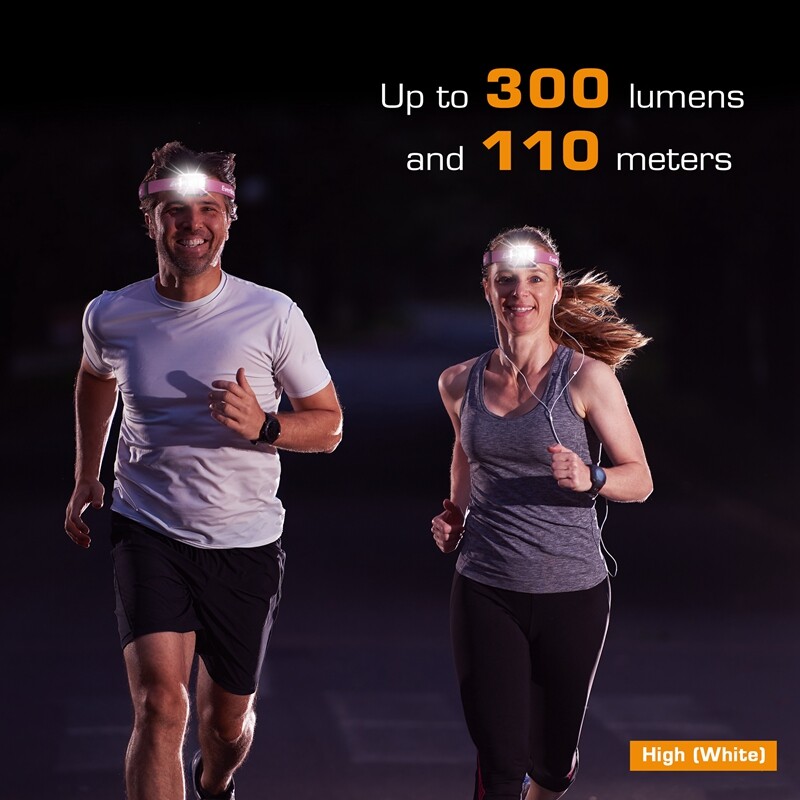 EverBrite Super Bright LED Headlamp Head Lamp 5 Modes Headlamp Flashlight 2-Pack
