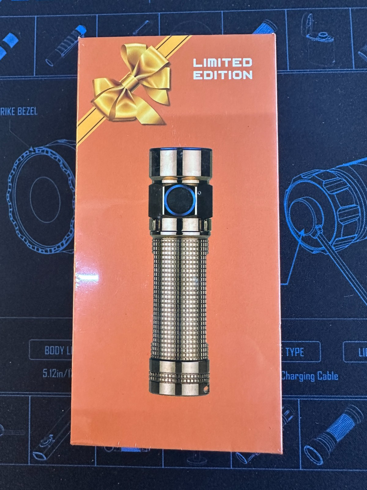 Olight S1A Baton Rose Gold Limited Edition Sealed in Original Box