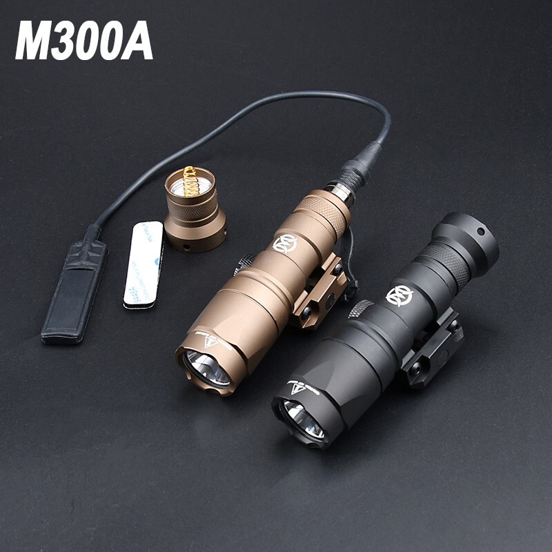WADSN Tactical Surefir M600C M600 M300 Scout Light Weapon Flashlight LED NEW