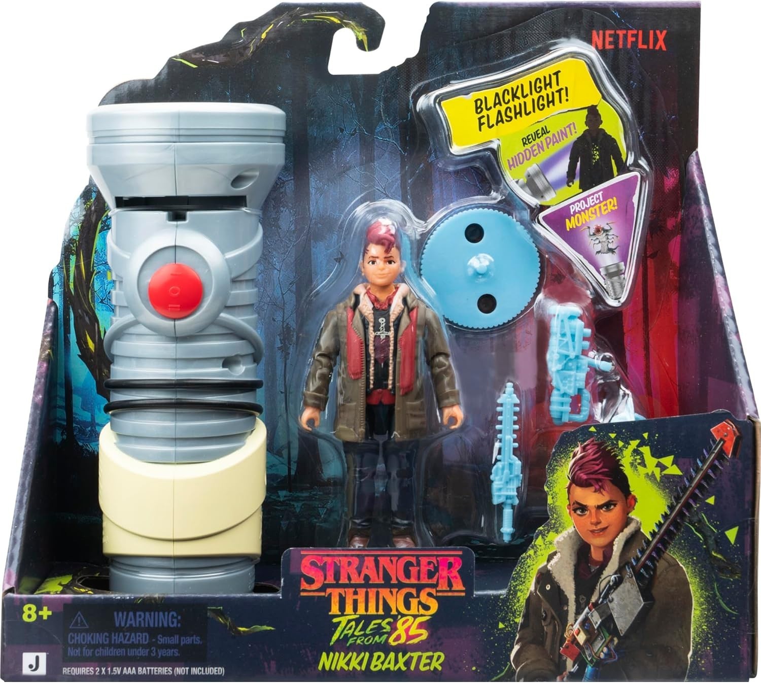 Stranger Things Tales From ’85 Nikki Baxter HIC Flashlight Figure New Sealed
