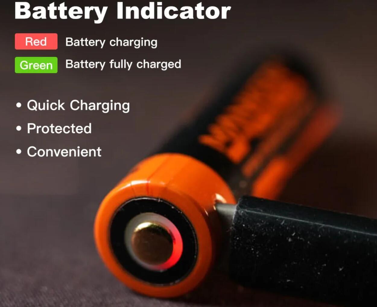 Mankerlight E05 II Titanium 1300/800 Lumen LED AA 14500 EDC Flashlight+ Battery