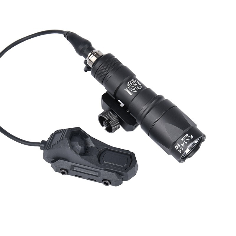 SF M300A M600C Scout Flashlight LED+Axon Switch Tactical Hunting Outdoor Lamp