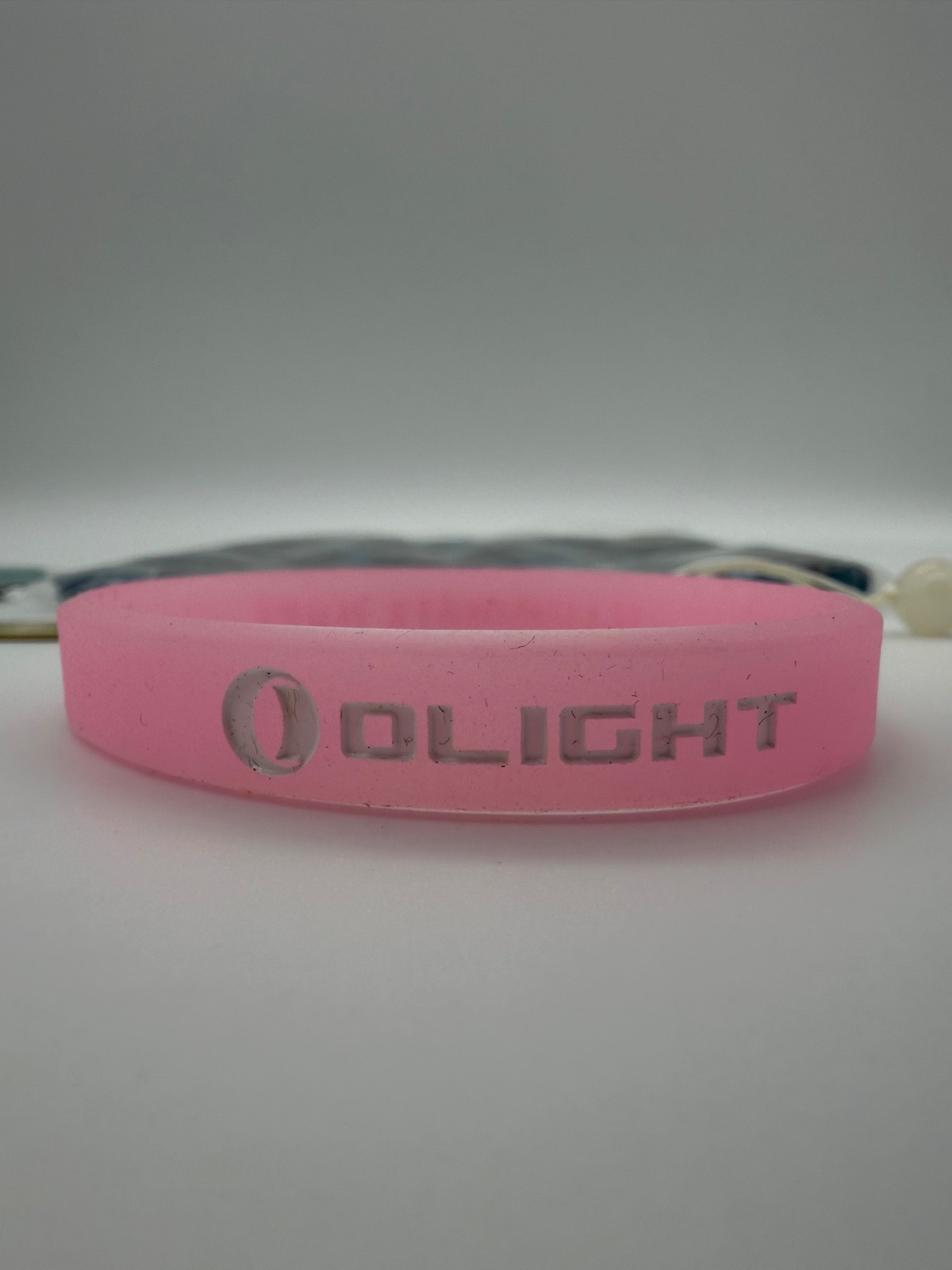 Olight RARE Swag Bundle Halloween Hank Bookmark Battle Green Patch Pink Bracelet