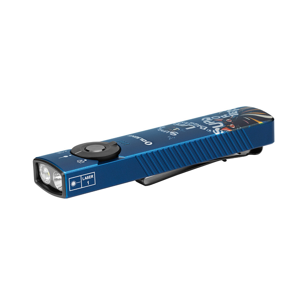 Olight Arkfeld Pro Paw Edition CW LED Light/Green Beam/UV, 1300 Lum, 5700~7000K
