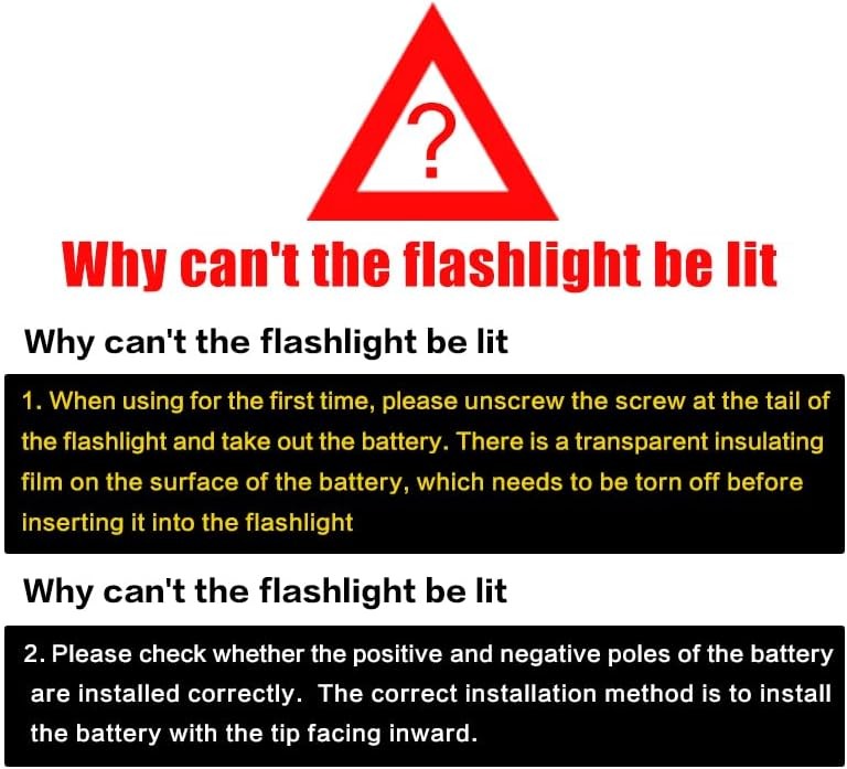 Tactical Flashlight Type-C USB Rechargeable 6000 lumens Zoomable LED Waterproof