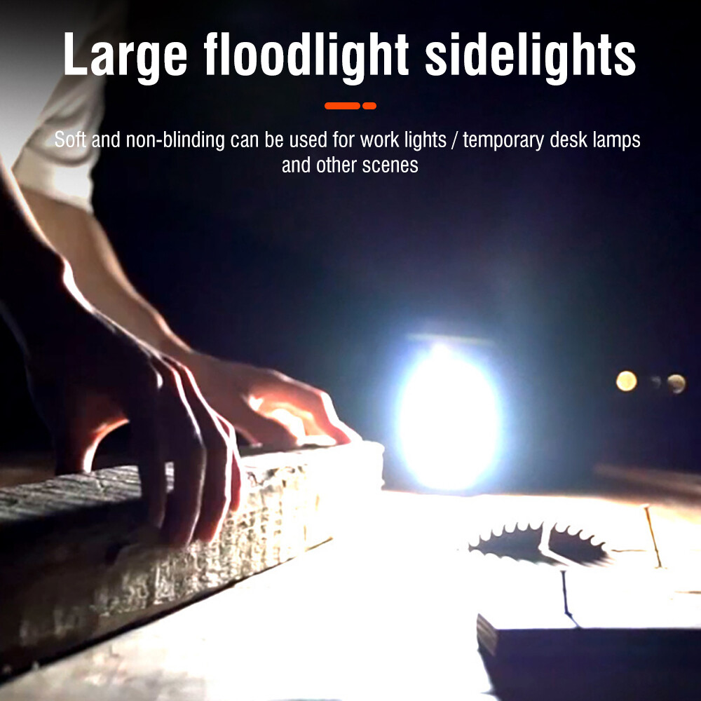 Rechargeable LED Spotlight Flashlight Outdoor Handheld Spot Lights Waterproof