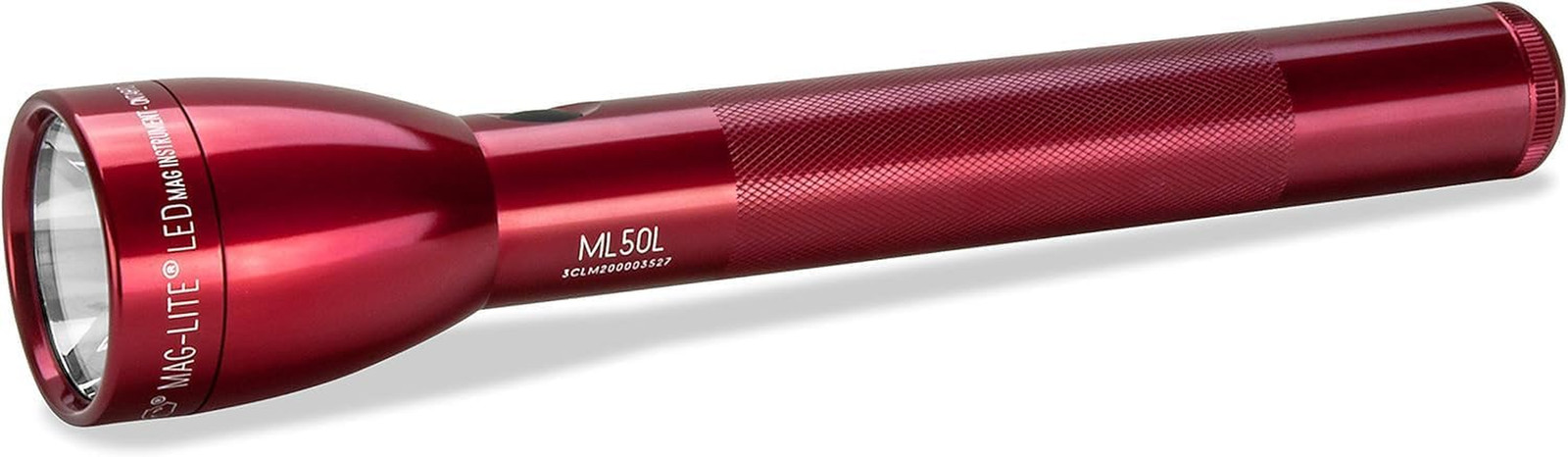 ML50L 3-Cell C LED Flashlight, Adjustable Beam, High & Low Modes, Water-Resistan