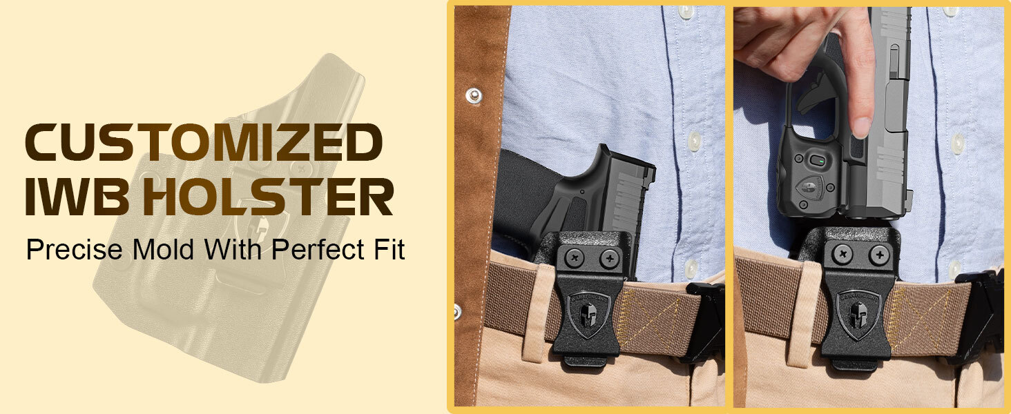150-Lumen Pistol Light Laser & Holster Fit Springfield Hellcat 3″ Micro-Compact