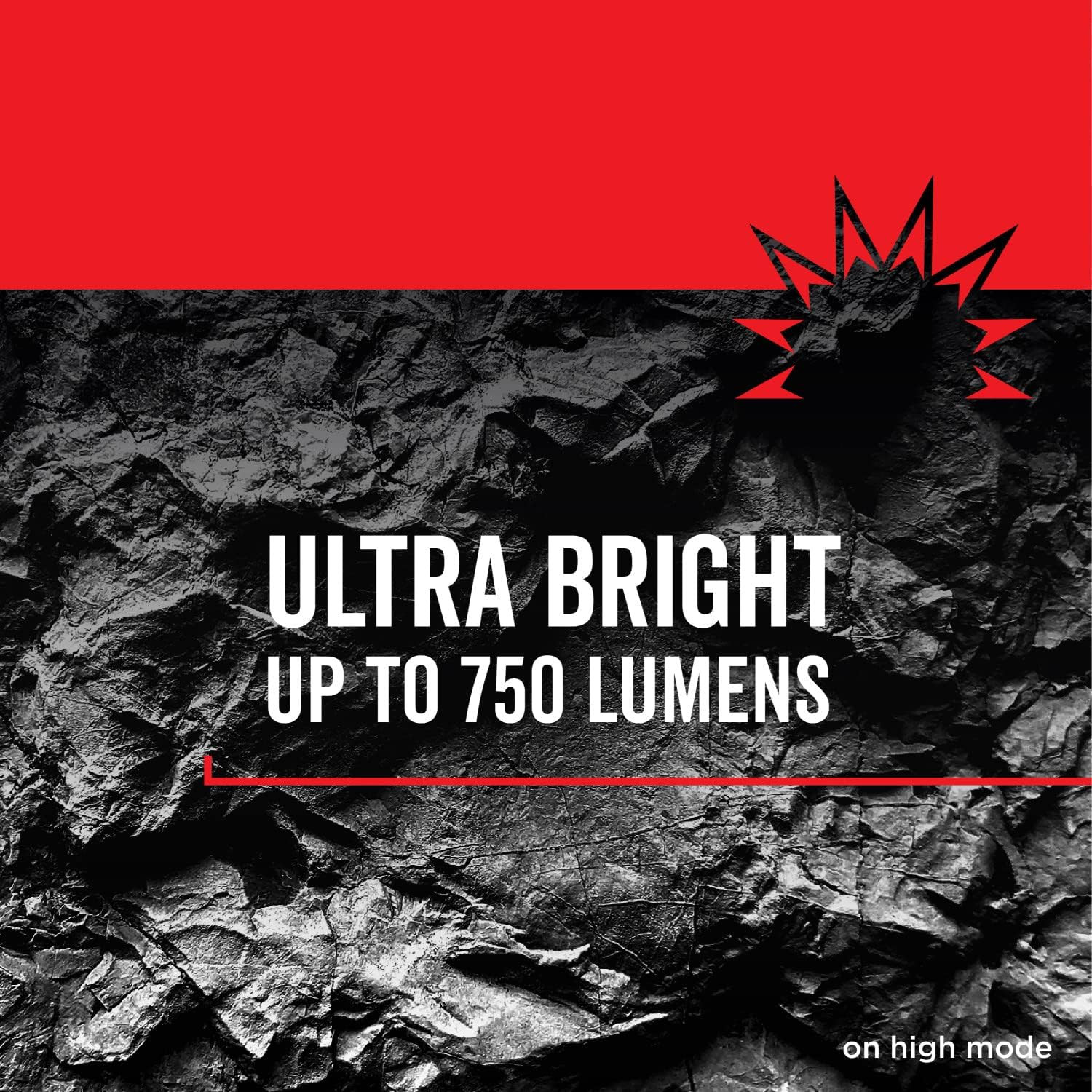 Rayovac Virtually Indestructible LED Spotlight, 750 Lumen Waterproof Spot Flashl