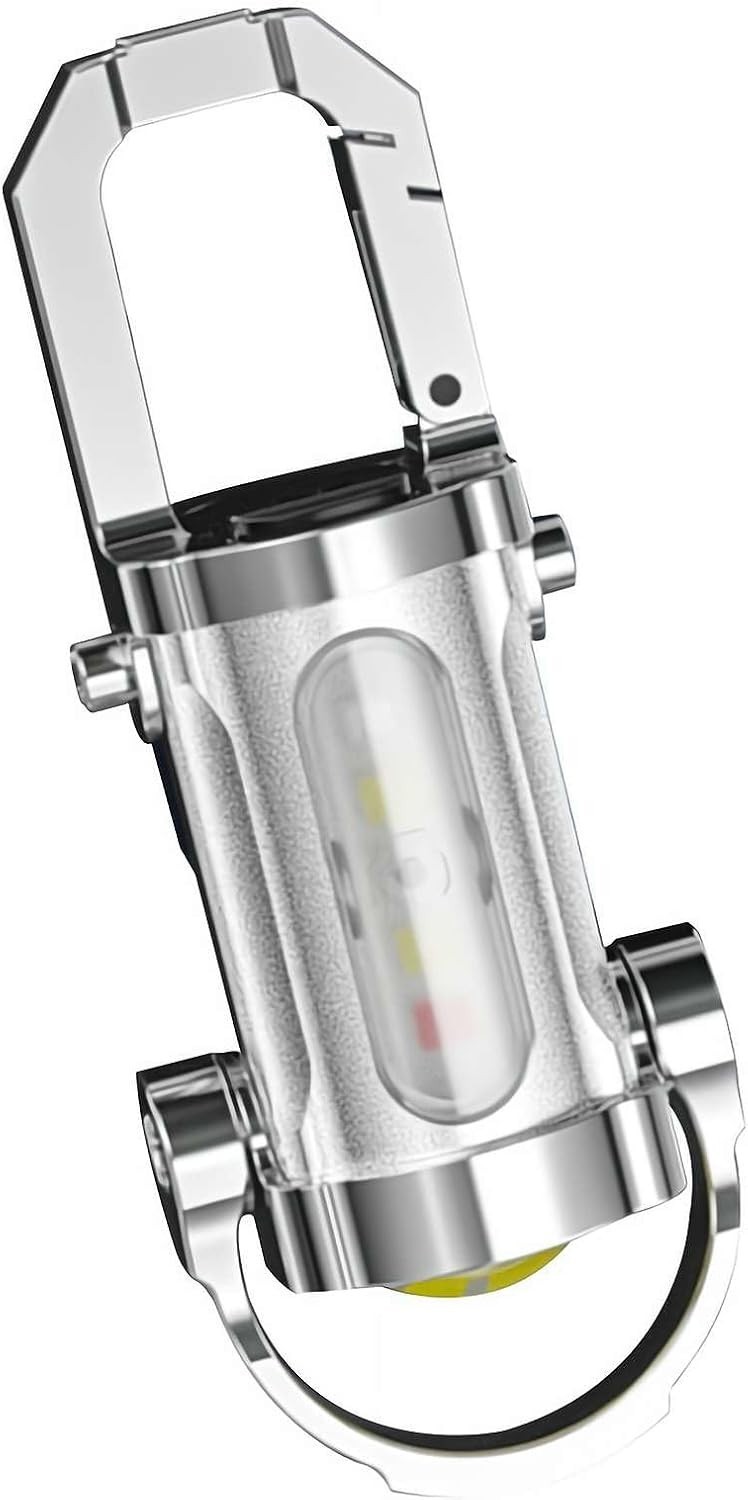 Super Bright 1200LM Mini Key Ring Flashlight – 2026 New Waterproof Rechargeable