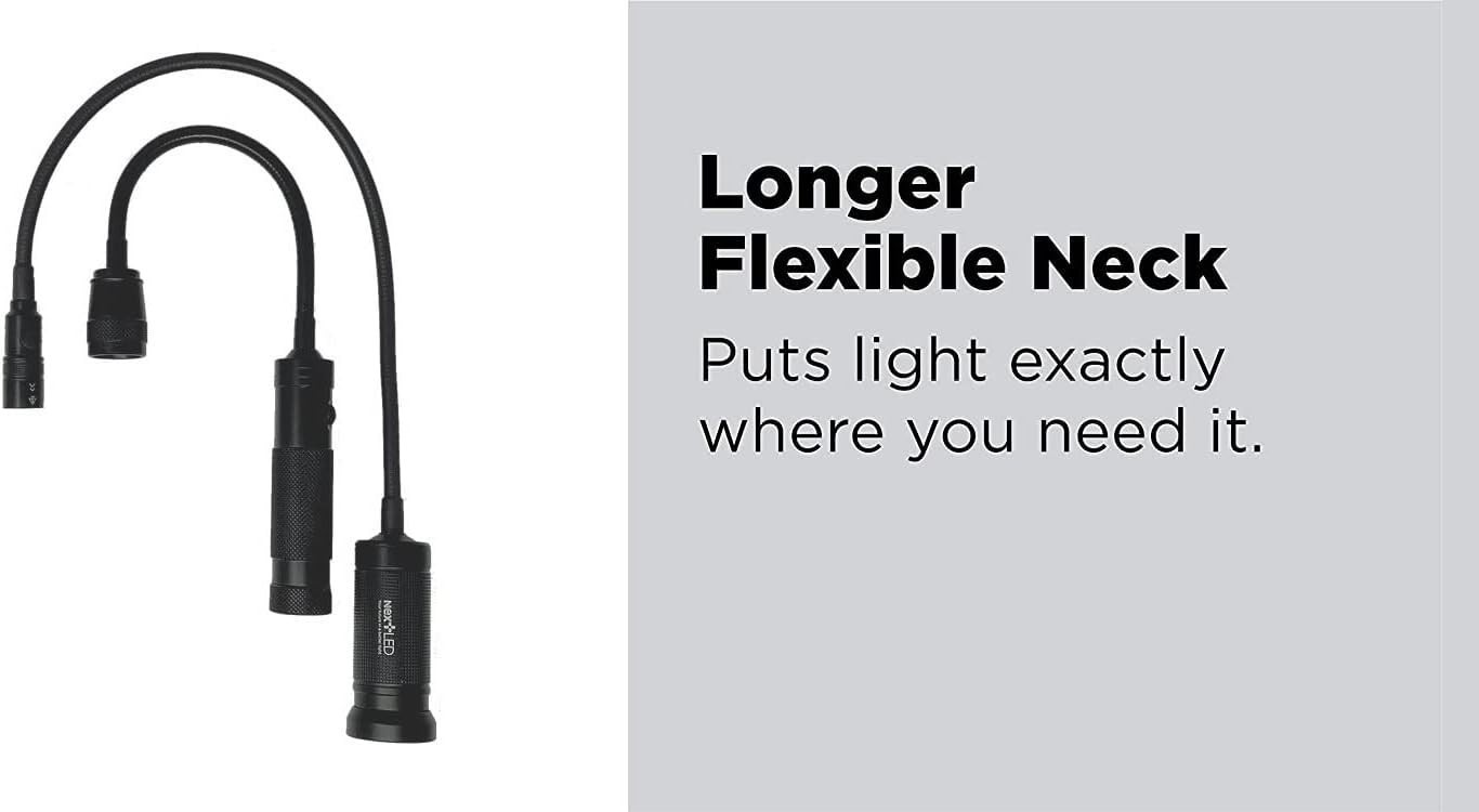 20-Inch Flexible Magnetic LED Work Light & Pickup Tool
