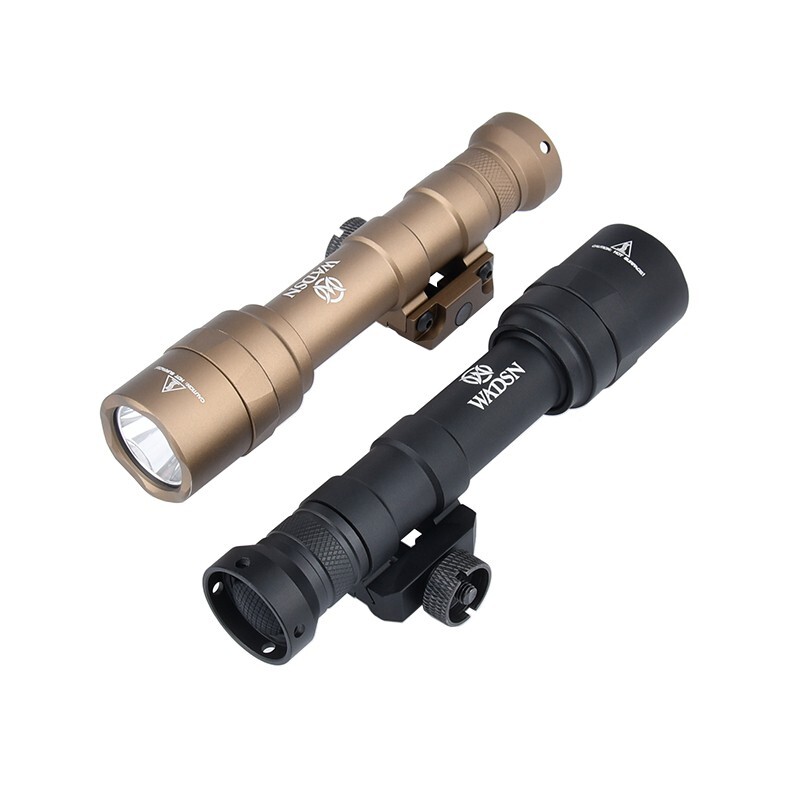 WADSN M600U Hunting Flashlight 600LM Metal LED Tactical Weapon Light SF Scout