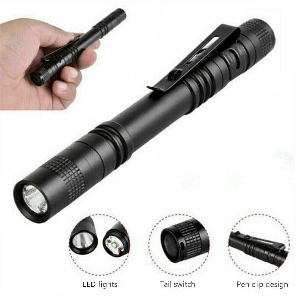 Tactical Flashlight Small LED Torch Light Mini Super Bright Penlight Waterproof